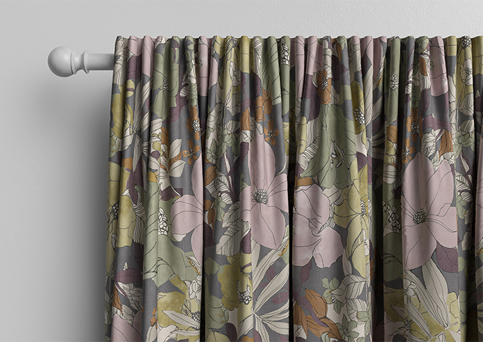 Maisie, Aubergine - Made to Measure Curtains - Image 10